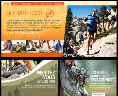 Merrell : à la découverte du Barefoot