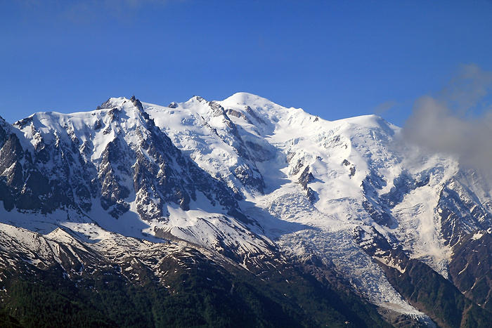 Un zoom sur le Mont-Blanc Randonnée au lac Blanc à Chamonix