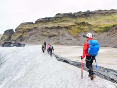 Marche sur glacier et escalade d’un mur de glace en Islande
