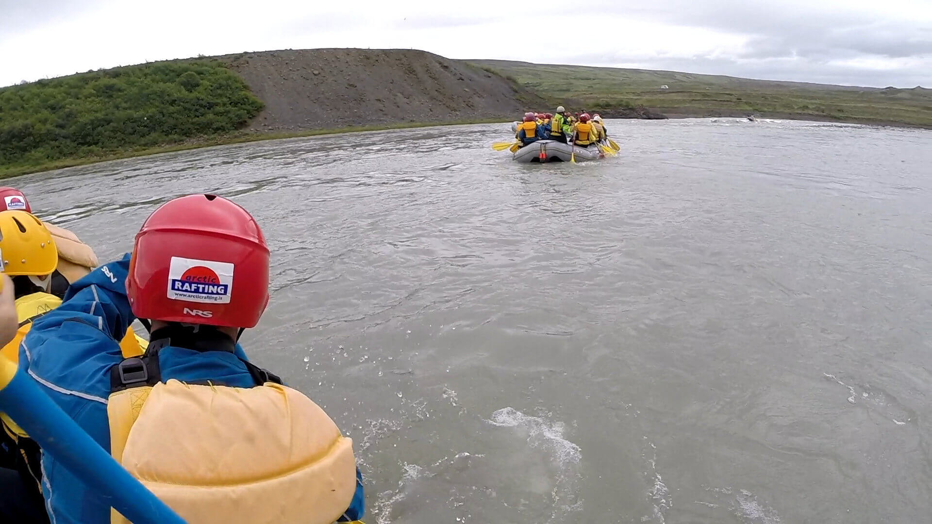 Rafting dans le cercle d'Or en Islande