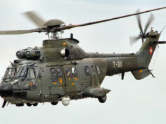 L’armée Suisse envoie un hélicoptère Super Puma pour retrouver un randonneur égaré